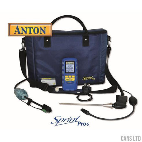 Anton Sprint Pro6 Multifunction Flue Gas Analyser (with NO & CO2) - CANS LTD