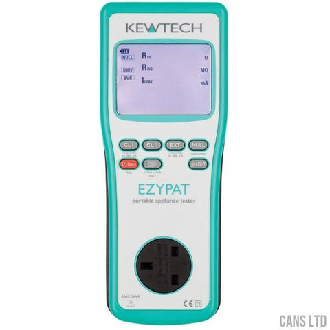 Kewtech EZYPAT PAT Tester - CANS LTD