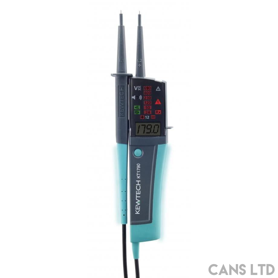 KT1790 2 POLE LED & LCD VOLTAGE TESTER - CANS LTD