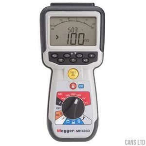 Megger MIT400 Industrial Maintenance Insulation and Continuity Tester - CANS LTD