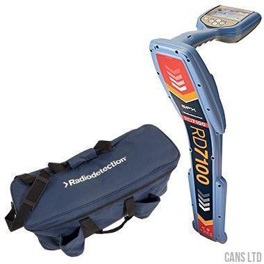 Radiodetection TLG Type RD7100 Cable Locator with Built-In Usage Logging; GPS; Soft Bag - CANS LTD
